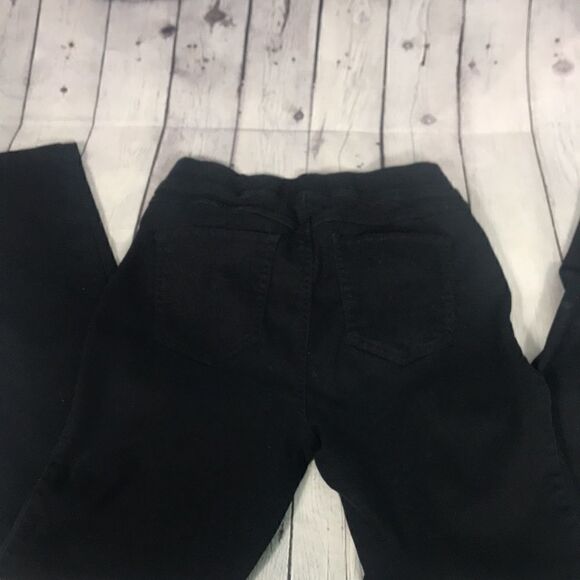 Christopher & Banks Soft Black Jeggings w/elastic waistband size medium EUC - Picture 3 of 4
